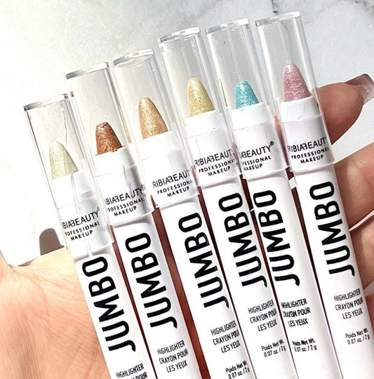 1 Pc Jumbo Multipurpose Crayon – Highlighter + Eyeshadow Creamy Crayon - Golden