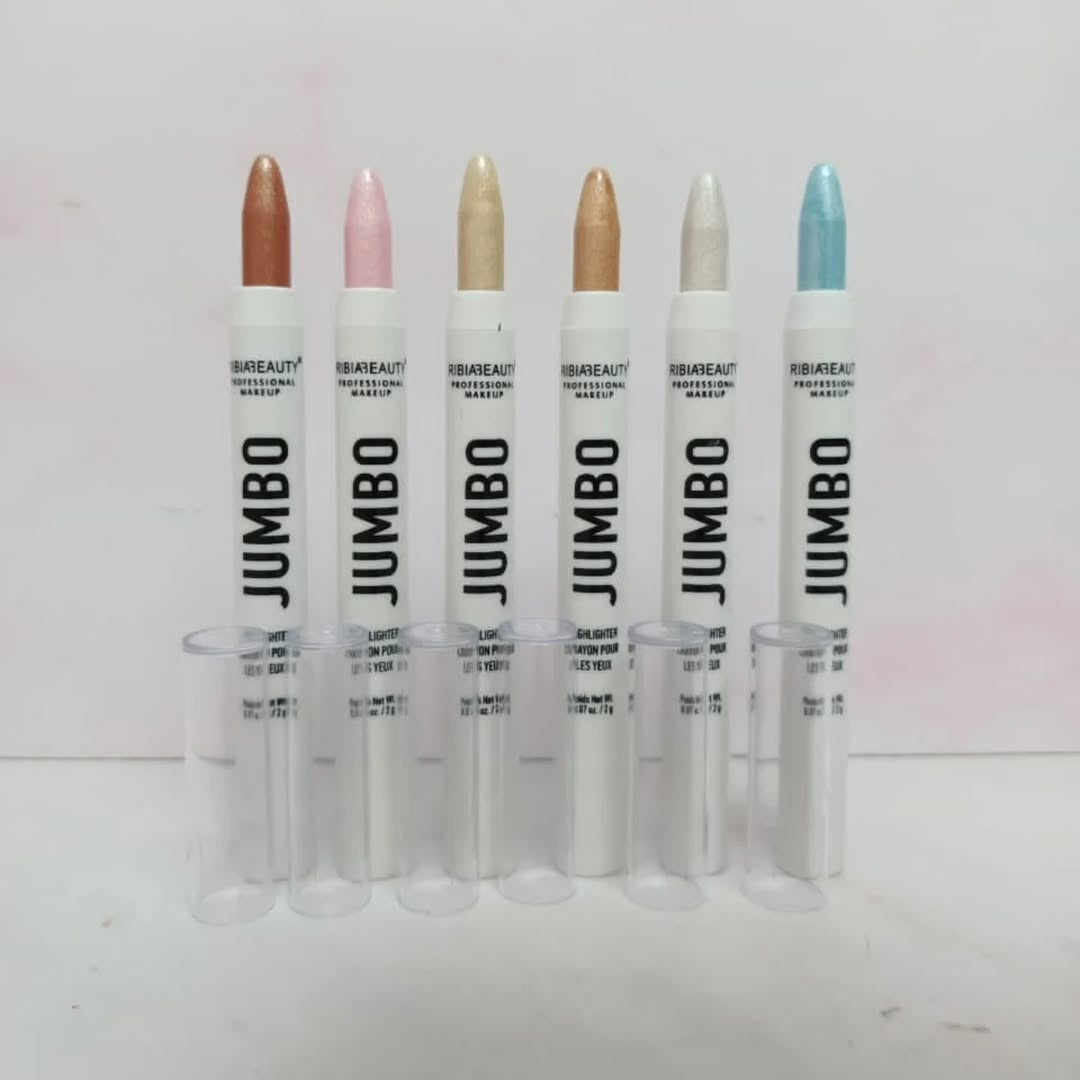 1 Pc Jumbo Multipurpose Crayon – Highlighter + Eyeshadow Creamy Crayon - Golden