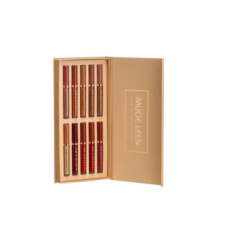 Mugeleen 12 Colors Lip Gloss Set