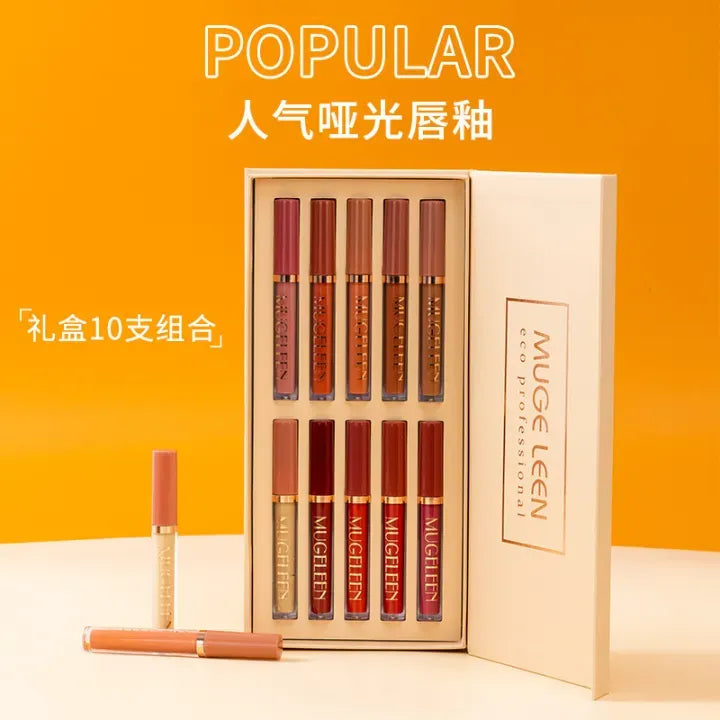 Mugeleen 12 Colors Lip Gloss Set