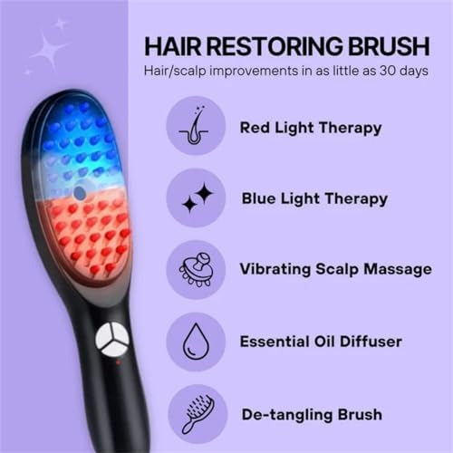 Electric Scalp Massage Comb | Hair Growth & Relaxation
